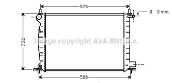 Теплообменник AVA QUALITY COOLING FD2224