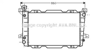 Теплообменник AVA QUALITY COOLING FD2254