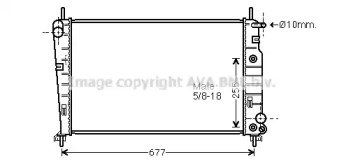 Теплообменник AVA QUALITY COOLING FD2344