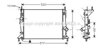 Теплообменник AVA QUALITY COOLING FD2368