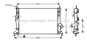 Теплообменник AVA QUALITY COOLING FD2370