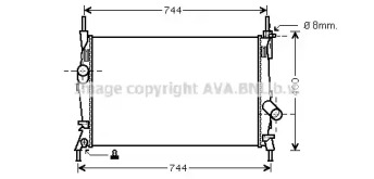 Теплообменник AVA QUALITY COOLING FD2403