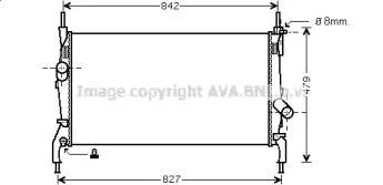 Теплообменник AVA QUALITY COOLING FD2405