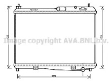 Теплообменник AVA QUALITY COOLING FD2440