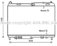 Теплообменник AVA QUALITY COOLING FD2441