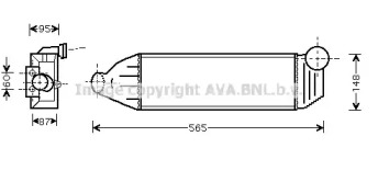 Теплообменник AVA QUALITY COOLING FD4308