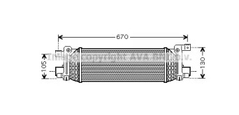 Теплообменник AVA QUALITY COOLING FD4401