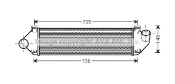 Теплообменник AVA QUALITY COOLING FD4438