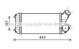 Теплообменник AVA QUALITY COOLING FD4472