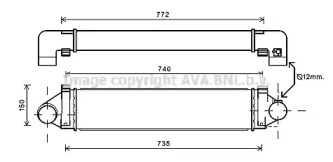 Теплообменник AVA QUALITY COOLING FD4481