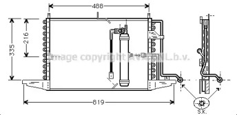 Конденсатор AVA QUALITY COOLING FD5126