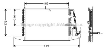 Конденсатор AVA QUALITY COOLING FD5239