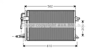 Конденсатор AVA QUALITY COOLING FD5323