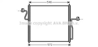 Конденсатор, кондиционер AVA QUALITY COOLING FD5358