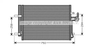 Конденсатор AVA QUALITY COOLING FD5428D