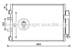 Конденсатор AVA QUALITY COOLING FD5484D