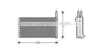 Теплообменник AVA QUALITY COOLING FD6154