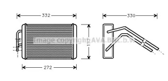 Теплообменник AVA QUALITY COOLING FD6291