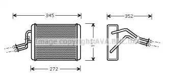 Теплообменник AVA QUALITY COOLING FD6317