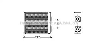 Теплообменник AVA QUALITY COOLING FD6362