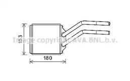 Теплообменник AVA QUALITY COOLING FD6614