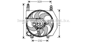 Вентилятор AVA QUALITY COOLING FD7525