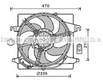 Вентилятор AVA QUALITY COOLING FD7567