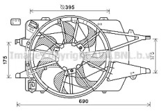 Вентилятор AVA QUALITY COOLING FD7577