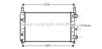 Теплообменник AVA QUALITY COOLING FDA2117