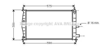 Теплообменник AVA QUALITY COOLING FDA2218