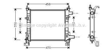 Теплообменник AVA QUALITY COOLING FDA2260