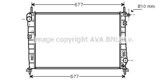 Теплообменник AVA QUALITY COOLING FDA2266