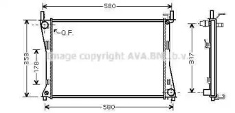 Теплообменник AVA QUALITY COOLING FDA2325