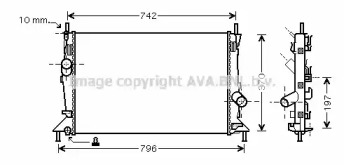 Теплообменник AVA QUALITY COOLING FDA2369