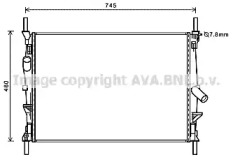 Теплообменник AVA QUALITY COOLING FDA2589