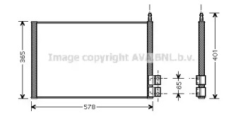 Конденсатор AVA QUALITY COOLING FDA5328