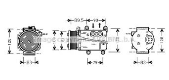 Компрессор AVA QUALITY COOLING FDAK082