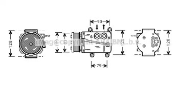 Компрессор AVA QUALITY COOLING FDAK105