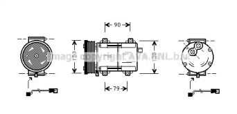 Компрессор AVA QUALITY COOLING FDAK284