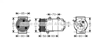 Компрессор AVA QUALITY COOLING FDAK416