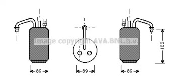 Осушитель AVA QUALITY COOLING FDD017