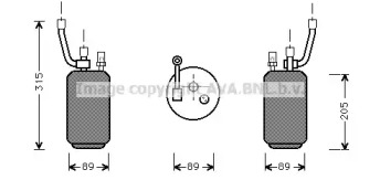 Осушитель AVA QUALITY COOLING FDD274