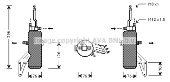 Осушитель AVA QUALITY COOLING FDD293