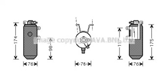 Осушитель AVA QUALITY COOLING FDD333