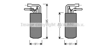 Осушитель AVA QUALITY COOLING FDD384