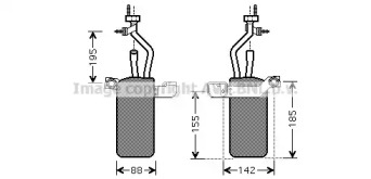 Осушитель AVA QUALITY COOLING FDD389