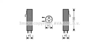 Осушитель AVA QUALITY COOLING FDD584