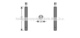 Осушитель AVA QUALITY COOLING FDD599