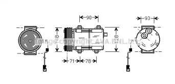 Компрессор AVA QUALITY COOLING FDK277