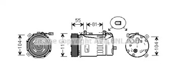 Компрессор AVA QUALITY COOLING FDK321